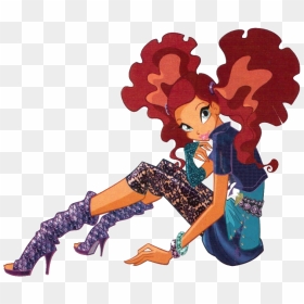 Layla Rockstar Png By Hazmanot-azarim - Winx Club Aisha Rockstar, Transparent Png - rockstar png