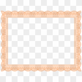 Picture Frame, HD Png Download - blank certificate template png