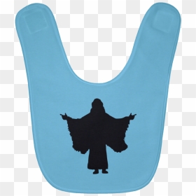 Silhouette, HD Png Download - baby bib png