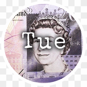 Tuesday - 20 Pound Note, HD Png Download - tuesday png