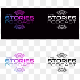 The Stories Podcast Logo - Graphic Design, HD Png Download - podcast logo png