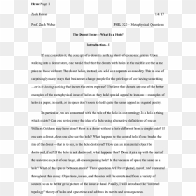 Bad Effects Of Television Essay, HD Png Download - hole in paper png