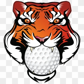 Tiger Coming Out Of Basketball Clipart Picture Black - Transparent Tigers Basketball Logo, HD Png Download - roaring tiger png