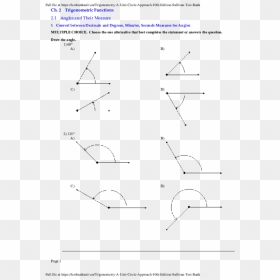 Diagram, HD Png Download - unit circle png
