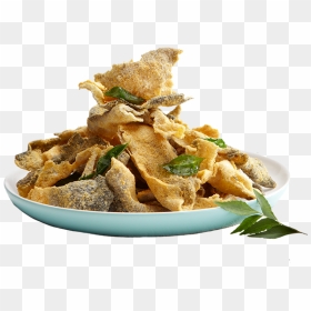 Salted Egg Fish Skin, HD Png Download - fish and chips png