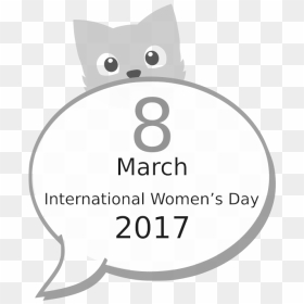 Women"s Day - Happy International Womens Day Cat, HD Png Download - women day png