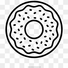 Dads And Donuts Clipart Black And White Clip Art Black - Black And White Donut Clip Art, HD Png Download - donut clipart png