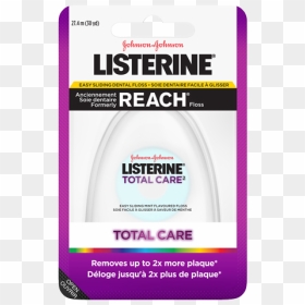 Listerine® Total Care Easy Sliding Floss, HD Png Download - floss png