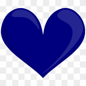 Transparent Corazon Clipart - Dark Blue Heart Png, Png Download - green heart png