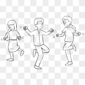 People Moving Their Bodies As If They Were Skipping, HD Png Download - jump rope png