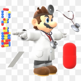Download Zip Archive - Dr Mario Smash Ultimate, HD Png Download - dr mario png