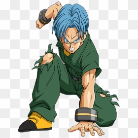 Dragon Ball Z Marron And Trunks - Super Dragon Ball Heroes Trunks, HD Png Download - heroes png
