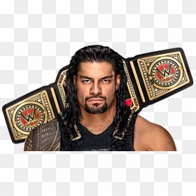 Gb Eye Wwe Title Framed Collector Print , Png Download - Roman Reigns And Samoa Joe, Transparent Png - wwe roman reigns png