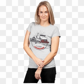 Image Of Vintage Woman - T-shirt, HD Png Download - vintage woman png