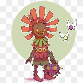 Skull Kid Majoras Mask, HD Png Download - skull kid png