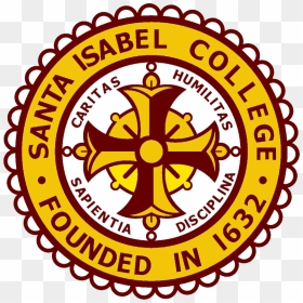 Santa Isabel College Logo And Seal , Png Download - Sta Isabel College Logo, Transparent Png - indian chakra png