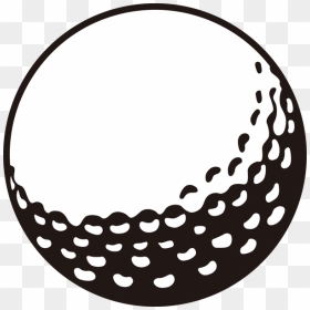Golf Ball Outline Png - ゴルフ ボール 素材 フリー, Transparent Png - golfball png