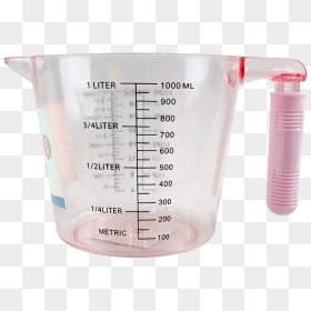 Soft Grip Measuring Jug 1 Litre - Measuring Jug Png, Transparent Png - measuring cup png