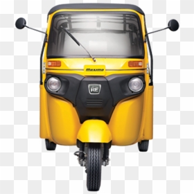 Bajaj Re Maxima Diesel Passenger - Auto Front View Png, Transparent Png - passenger auto png