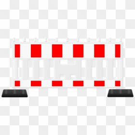 German Roadworks-barrier Clip Arts - Roadworks, HD Png Download - barrier png