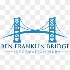 Ben Franklin Bridge Png - Self-anchored Suspension Bridge, Transparent Png - ben franklin png
