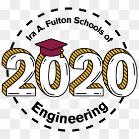 Transparent Png Fulton Schools Grad Stamp With "ira - Illustration, Png Download - convocation png