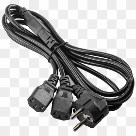 Cable Adapter For Pc, HD Png Download - power cord png