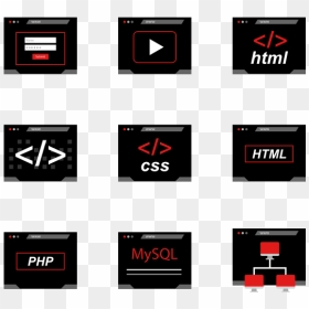Php Vector Html - Graphics, HD Png Download - php mysql logo png
