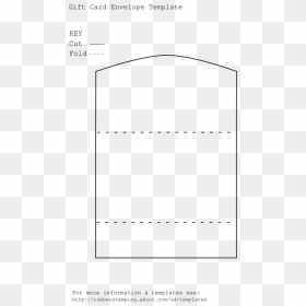 Gift Card Envelope Templates Printable Free - Wedding Invitation, HD Png Download - blank certificate template png