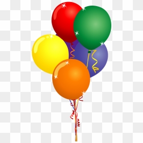 Hot Air Balloon Party Clip Art - Balloon Birthday Clip Art, HD Png Download - air balloons png