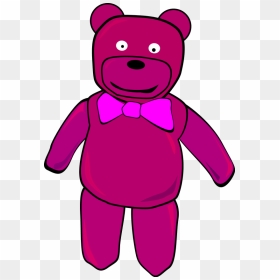 Vector Clip Art - Teddy Bear Clip Art, HD Png Download - teddy bear vector png