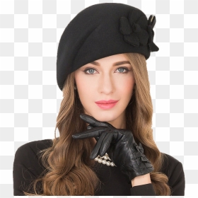 French Womens Hat, HD Png Download - french beret png
