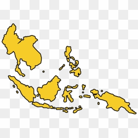 Asia Cartoon Png - Southeast Asia Map Icon, Transparent Png - asia map png