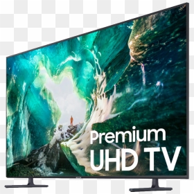 Samsung Ru8000, HD Png Download - tv set png