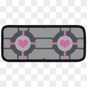 Companion Cube Wallet, HD Png Download - companion cube png