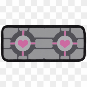 Companion Cube Wallet, HD Png Download - companion cube png