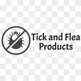 Say No To Tick And Fleas - Circle, HD Png Download - white tick png
