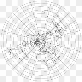 Flat Earth Map Png, Transparent Png - dark sky png