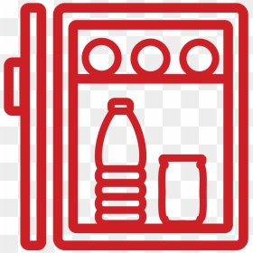 Minibar , Png Download - Mini Bar Icon Png, Transparent Png - fridge icon png