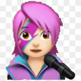 #davidbowie #db #rockstar #emoji #starman #space #pink - David Bowie Emoji, HD Png Download - rockstar png