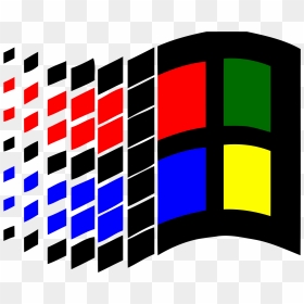 Windows 95 Logo Png, Transparent Png - windows 98 png