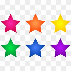 Transparent Stars Wallpaper Png - Colorful Stars Clipart, Png Download - wallpaper.png