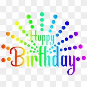Free Png Download Happy Birthday Colorful Png Png Images - Transparent Background Happy Birthday Clip Art, Png Download - happy birthday design png