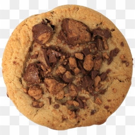 Chocolate Chip Cookie, HD Png Download - reeses png