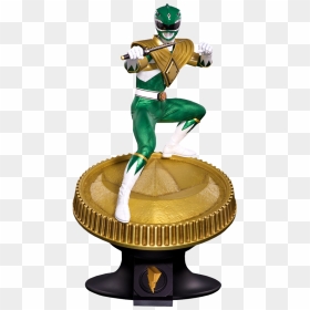 Green Ranger Statue, HD Png Download - green ranger png