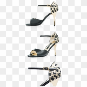 Tb430 Poc Tela Oro Negro Cuadros X Cabritilla Negra - Basic Pump, HD Png Download - cuadros png