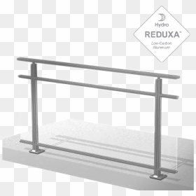 Outdoor Bench, HD Png Download - glass railing png