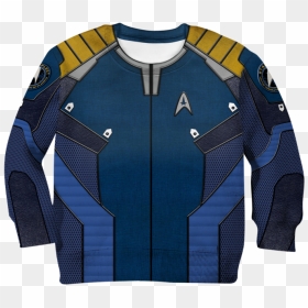 3d Captain Kirk Star Trek Beyond Kid Full Print Hoodie - Leather Jacket, HD Png Download - captain kirk png