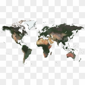 World Map, HD Png Download - asia map png