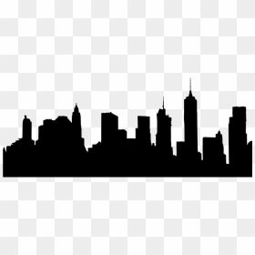 City Night Dark Sticker - Friends New York Skyline, HD Png Download - png for picsart editing